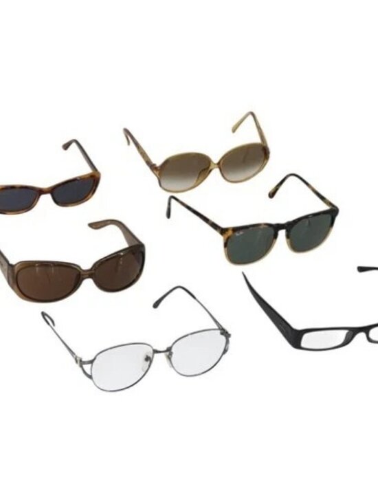 Dior Chanel Gucci Ray-Ban Glasses Sunglasses 6 Set Black Brown Auth 149822 main image 14